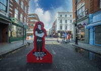 Switchboard has teamed up with street artist Pegasus to create an artwork promoting the helpline number over the holidays.