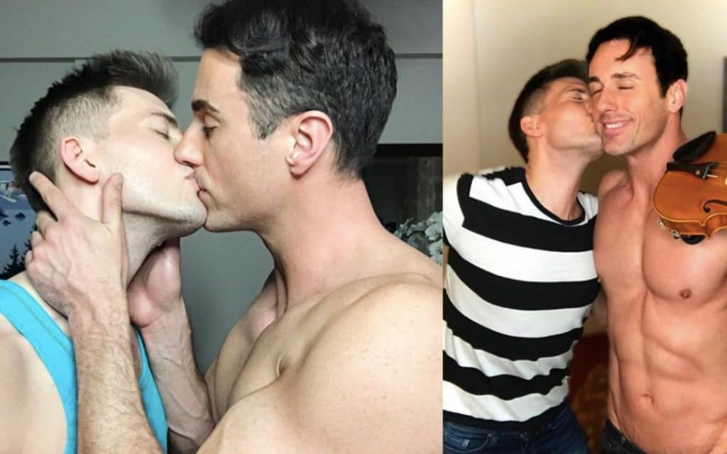 Gay couple had their Instagram account removed for violating rules