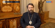 Bishop Hilarion Alfeyev, head of the Department of External Church Relations, took to Russian state TV earlier this month to attack the US president-elect