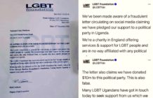 LGBT Foundation Manchester Uganda
