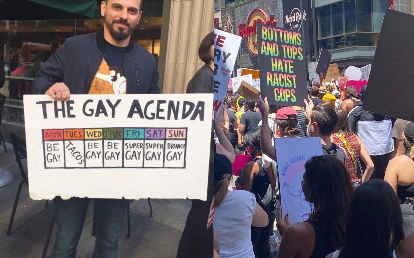 LGBT protests signs Reddit