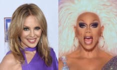 Kylie Minogue and RuPaul