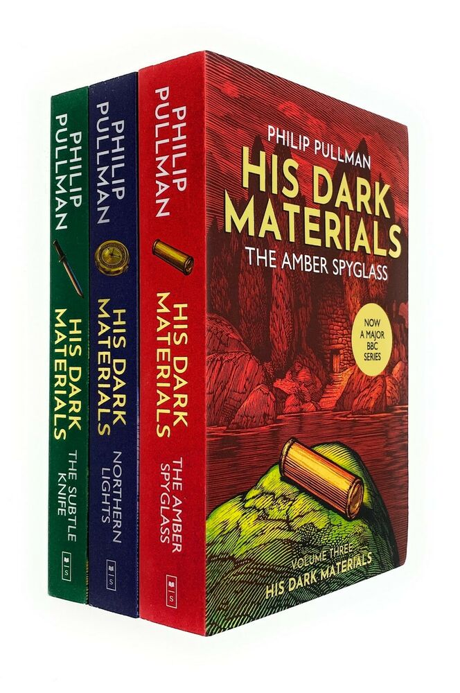 The His Dark Materials trilogy by Philip Pullman