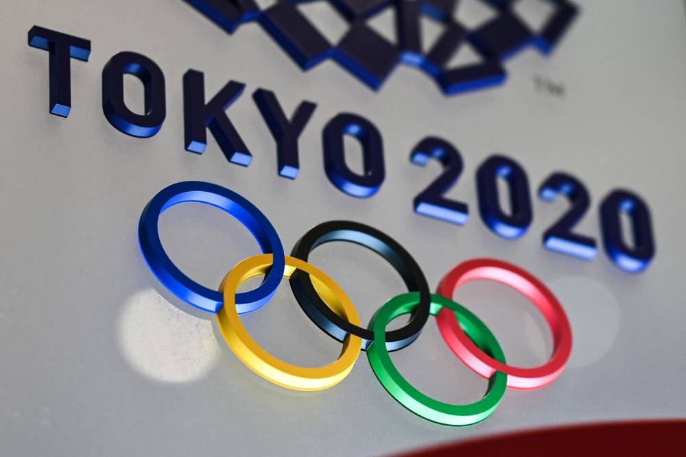 Picture of the Tokyo 2020 Olympic rings