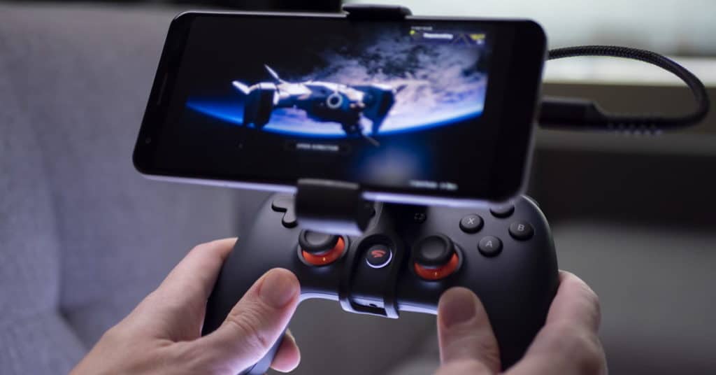 Google Stadia games pro controller mobile gaming