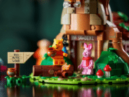 The 1,200 piece set features loads of cute nods to the beloved series. (Lego)