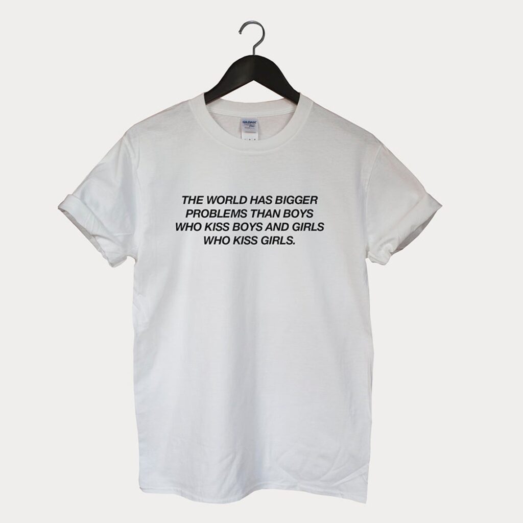 Tim and Ted Fierté gai T-Shirt pour Femme Arc-en-Texte Slogan Black Small