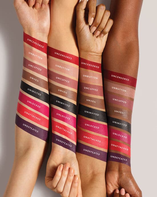 There's nine shades to choose from with the Stunna Lip Paint. (Fenty Beauty) 