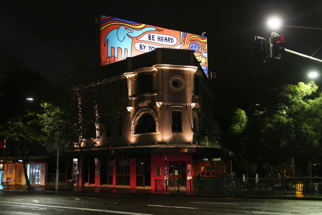 The Oxford Hotel, an LGBT+ venue in Sydney, Australia