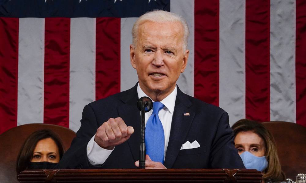 President Joe.Biden 100 days congress