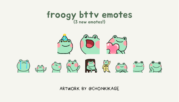 Froogy emotes