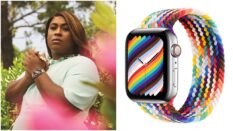 Dominique Morgan the first Black trans woman to sit on GLSEN's national board, appears in the Apple Watch Pride Edition campaign. (Apple)
