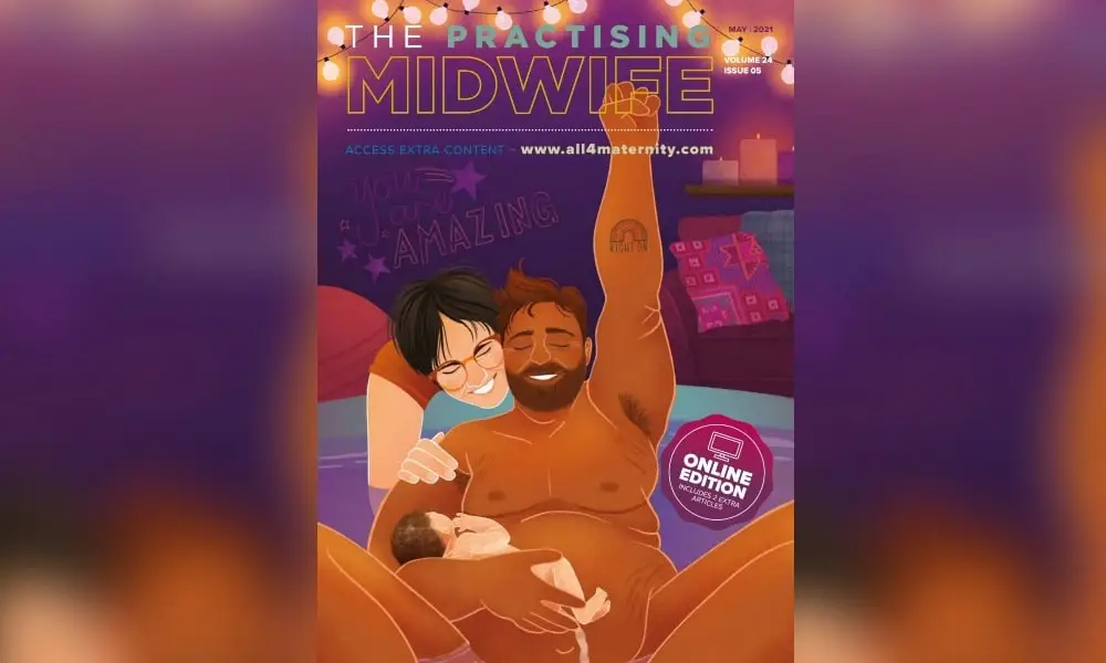 Midwifery magazine celebrates trans men who give birth
