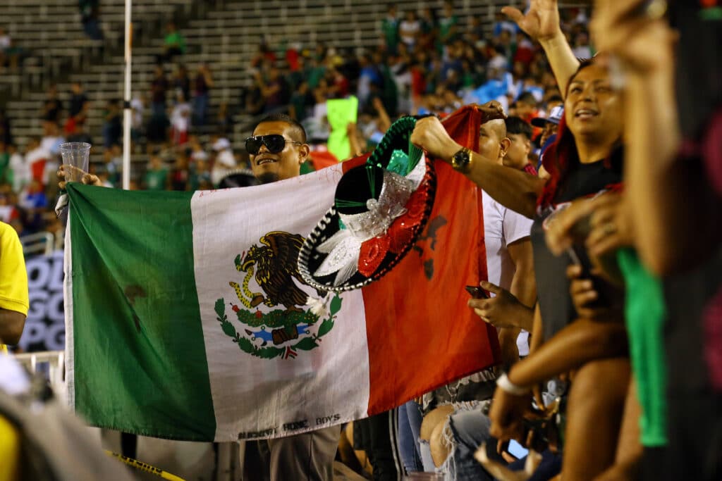 Mexico football fans