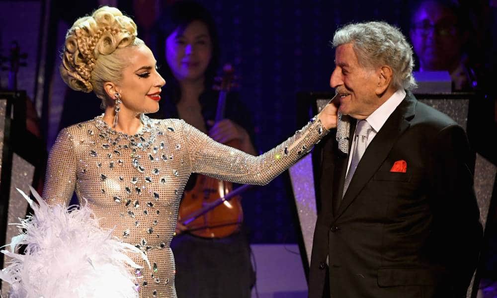 Lady Gaga performs with Tony Bennett