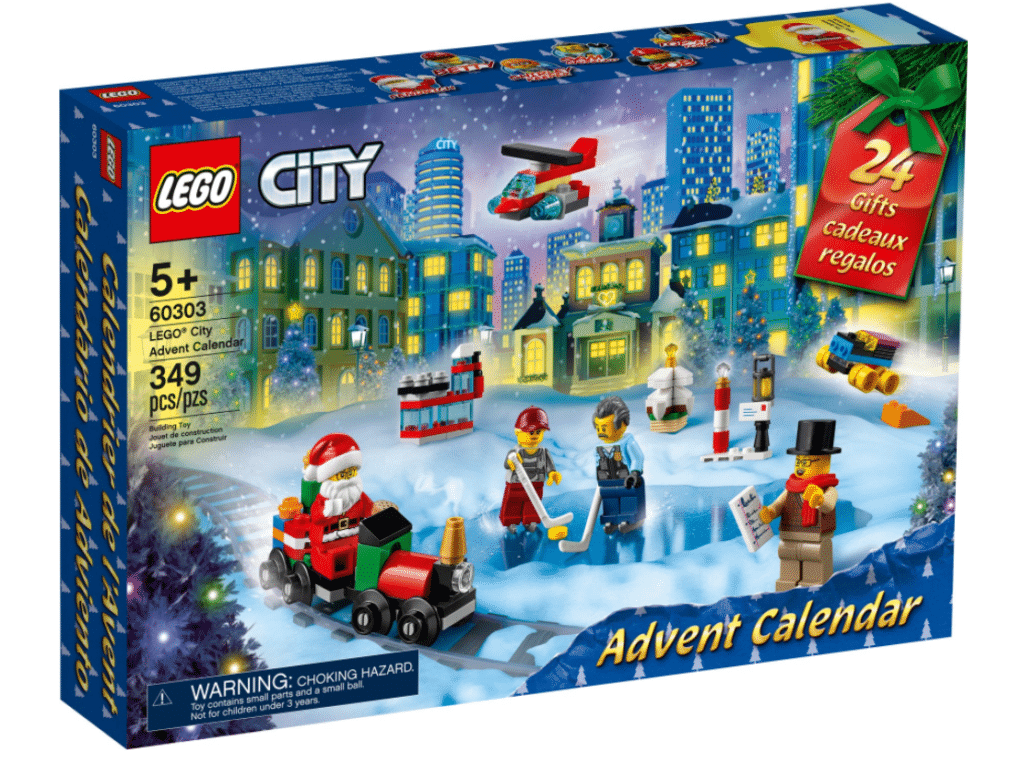 The Lego City advent calendar for 2021. (lego.com)
