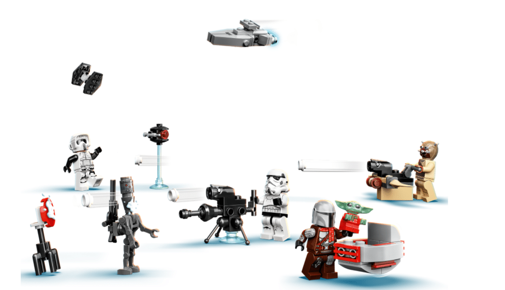 Lego Star Wars advent calendar for 2021. (lego.com)