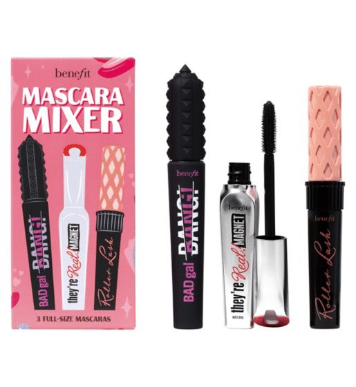 This Benefit Mascara trio will get you ready for Christmas season. (Boots)