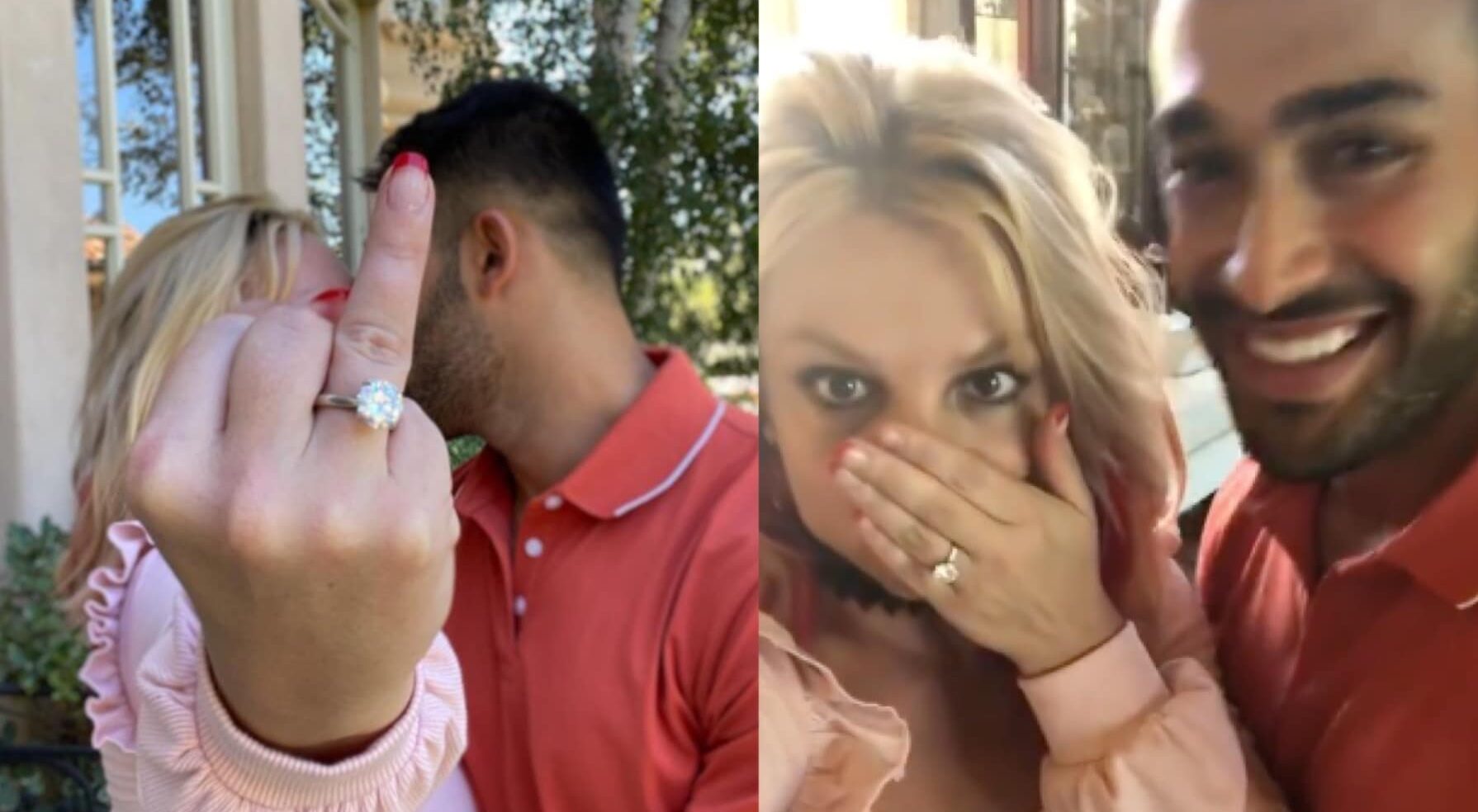 Britney Spears just got engaged to boyfriend Sam Asghari