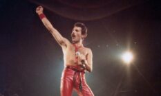 Queen's Freddie Mercury performs onstage during The Game Tour at Joe Louis Arena, 20 September 1980