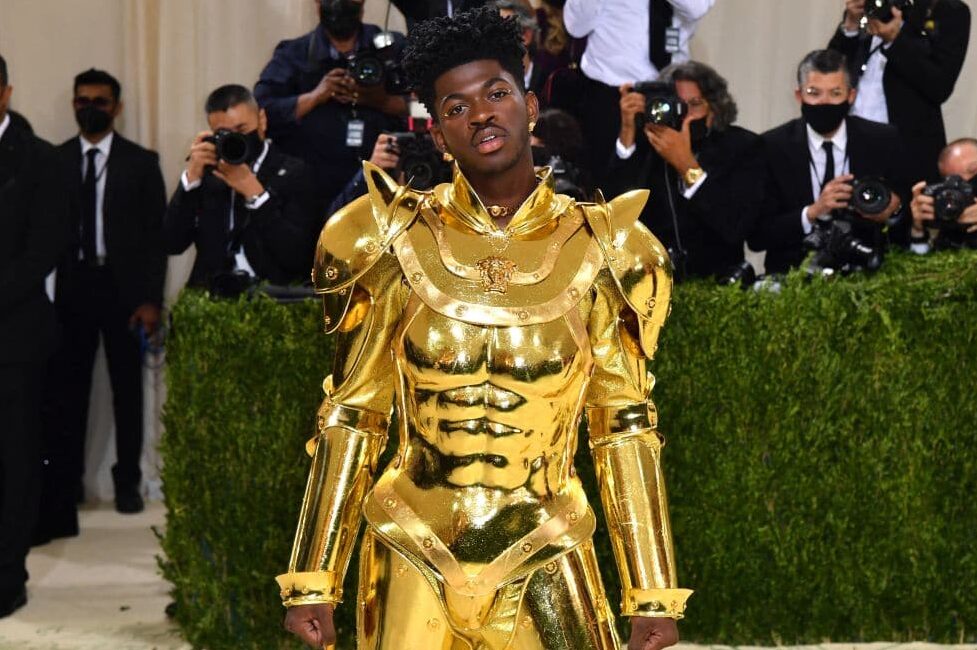 Lil Nas X debuts one of three Versace looks at the 2021 Met Gala