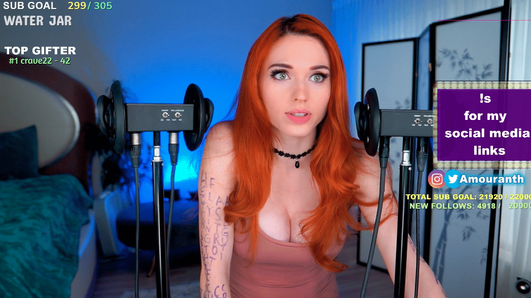Amouranth: Twitch streamer permanently banned for showing inappropriate  content during stream?