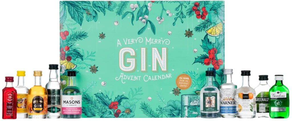Blue Tree Gin Advent Calendar. 
