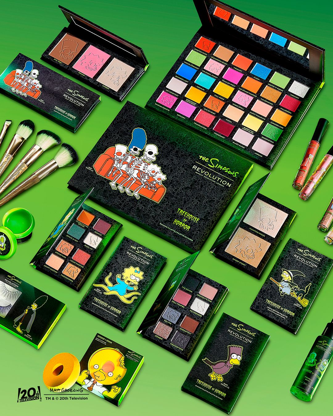 Revolution Beauty has released The Simpsons Treehouse of Horror Collection for Halloween.