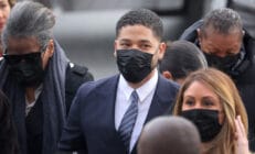 Former Empire actor Jussie Smollett arrives at the Leighton Courts Building