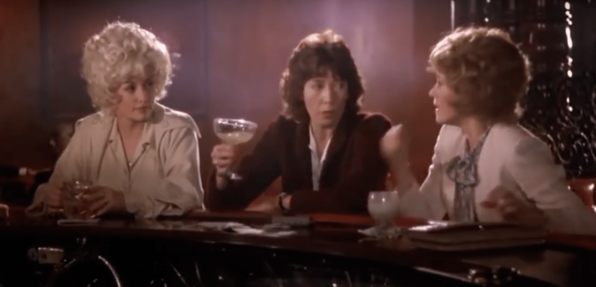 Dolly Parton, Lily Tomlin and Jane Fonda in 9 to 5
