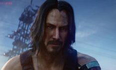 Keanu Reeves' character Johnny Silverhand in Cyberpunk 2077