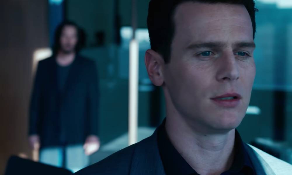 Jonathan Groff as Agent Smith from the Matrix Resurrections 