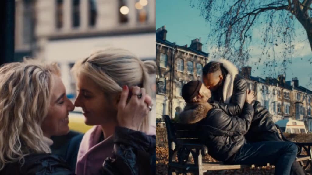 Stonewall encourages festive PDA with Proud Mistletoe kiss campaign