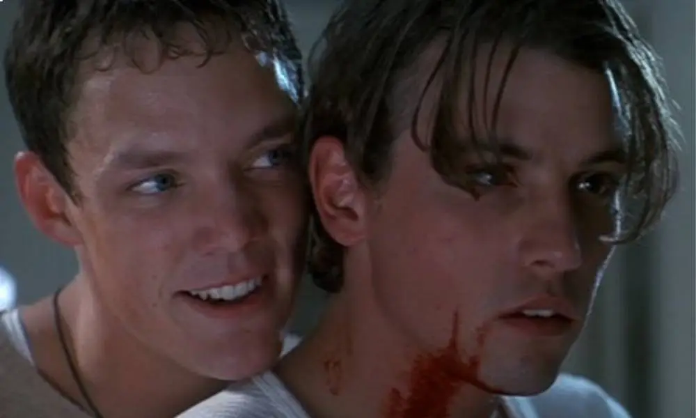 Scream characters Billy (Skeet Ulrich) and Stu (Matthew Lillard)