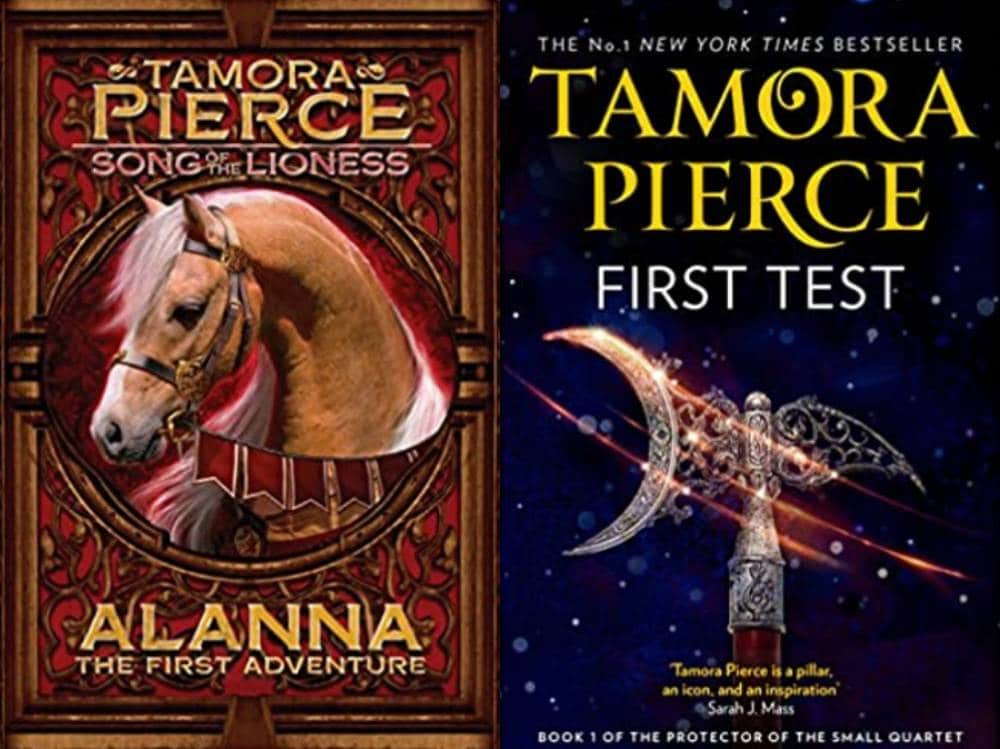 Side-by-side images of Alanna and First Test cover pages