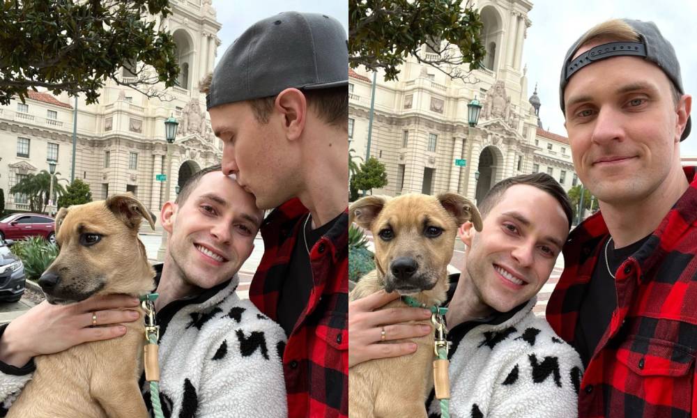 Adam Rippon reveals he secretly got married in 'simple' New Year's Eve ceremony