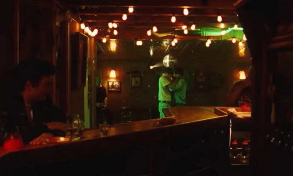 Younger versions of Euphoria characters Cal and Derek dance in a gay bar in the third episode of season two