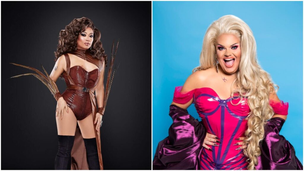 Drag Race stars Jujubee and Kitty Scott Claus are appearing in West End play, Death Drop.