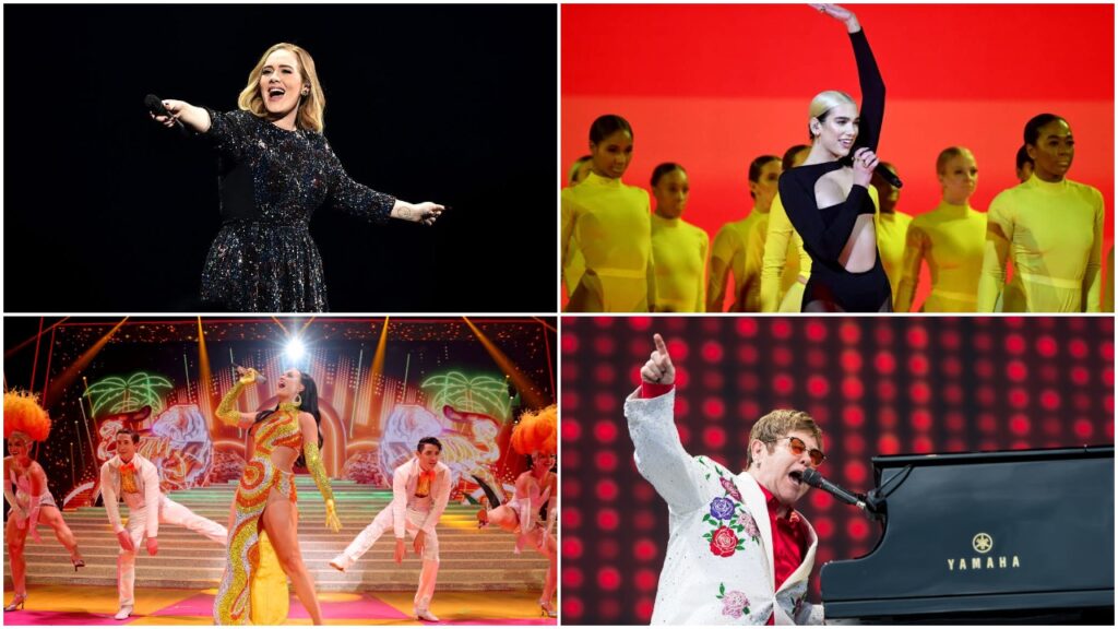 Adele, Dua Lipa, Katy Perry and Elton John are among the music tickets you can buy for 2022.
