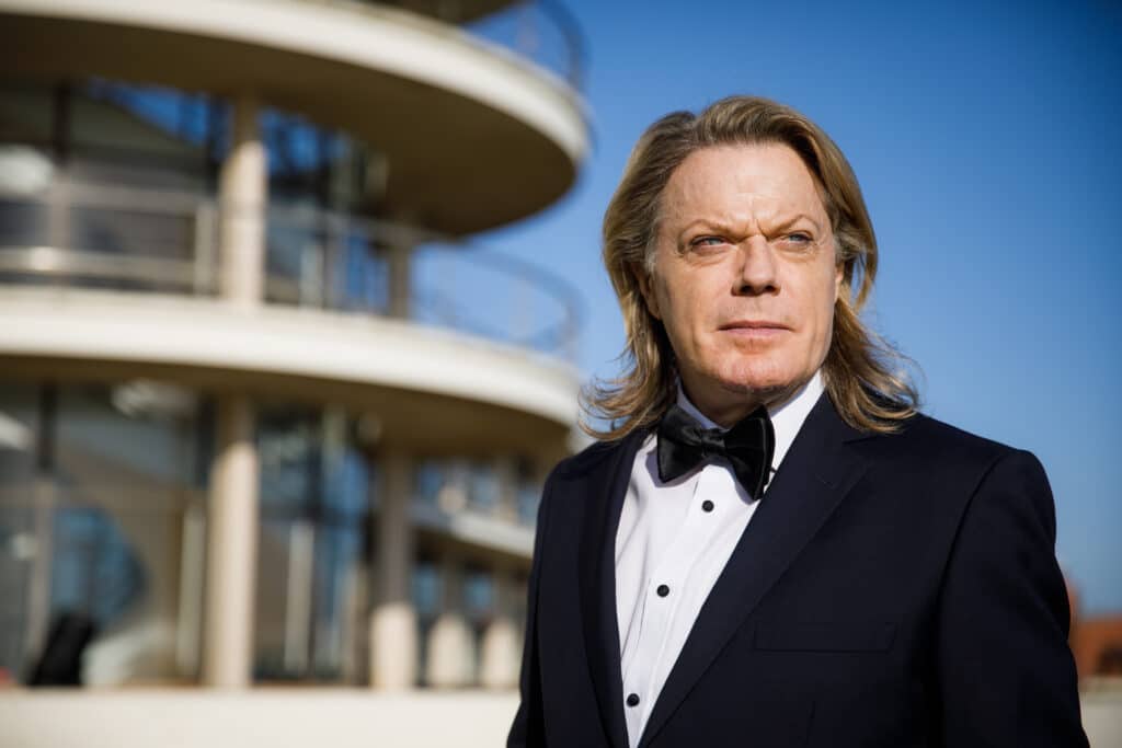 Eddie Izzard during the Six Minutes To Midnight photocall at De La Warr Pavilio