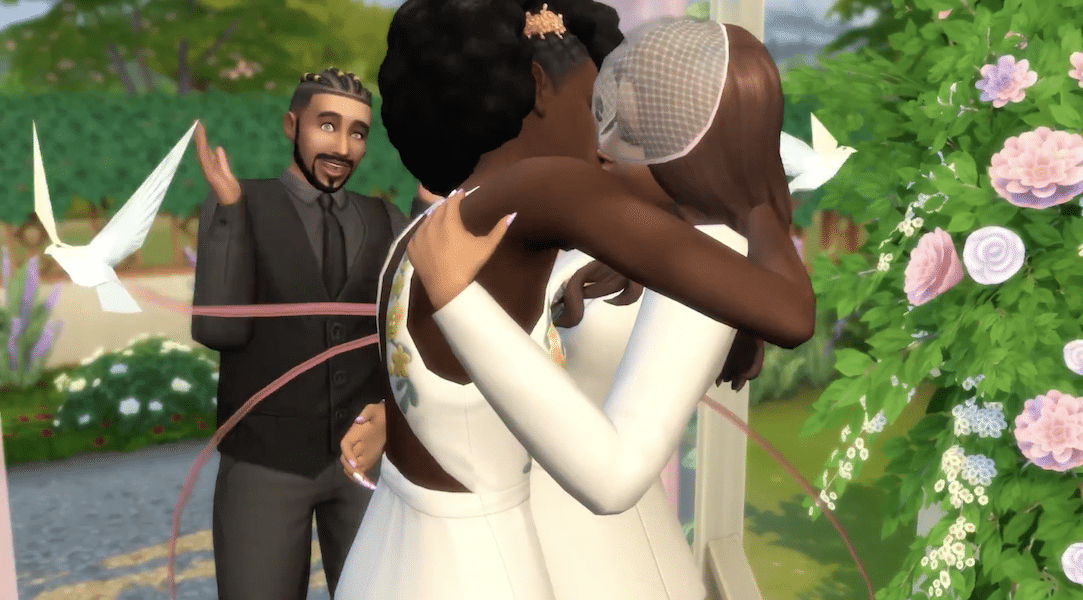The Sims 4 My Wedding Stories trailer