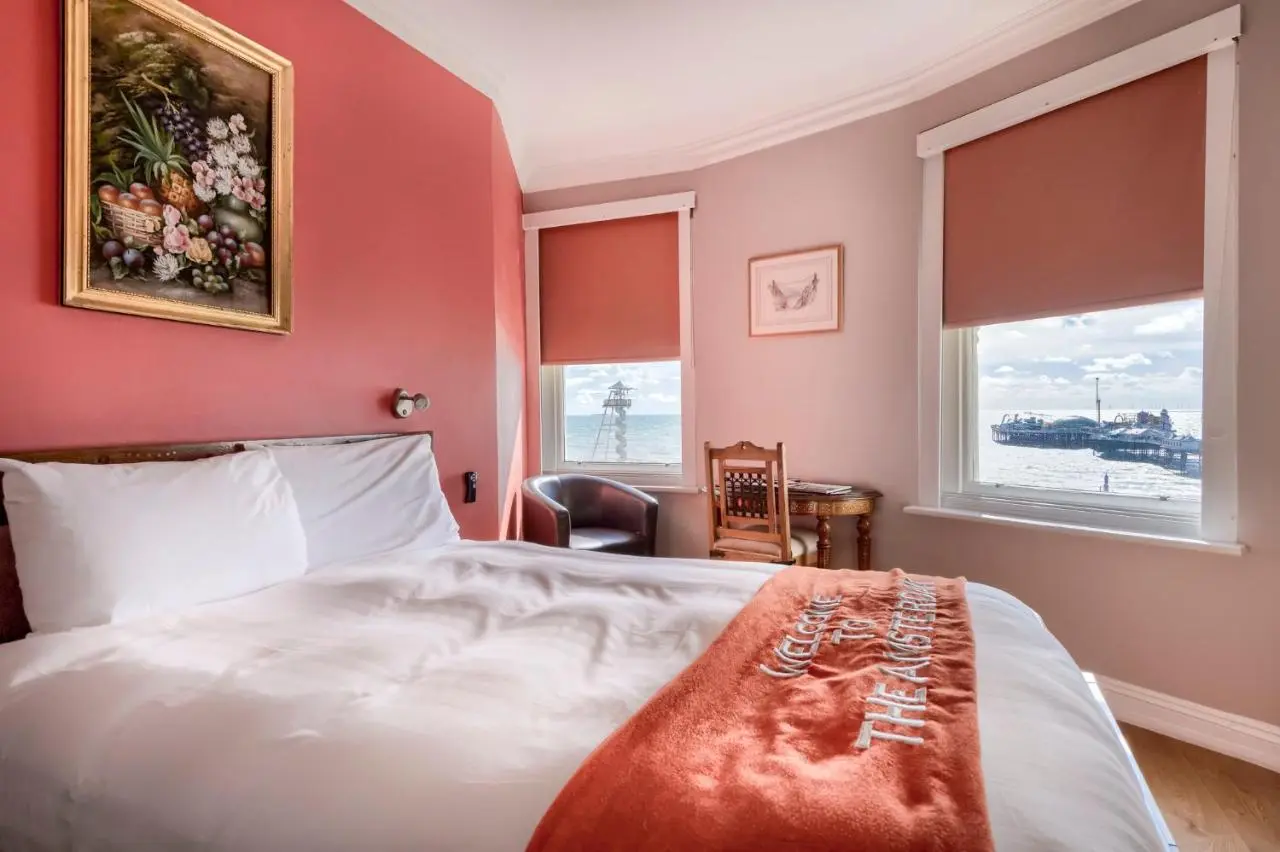 The Amsterdam Hotel offers views of the famous Palace Pier.