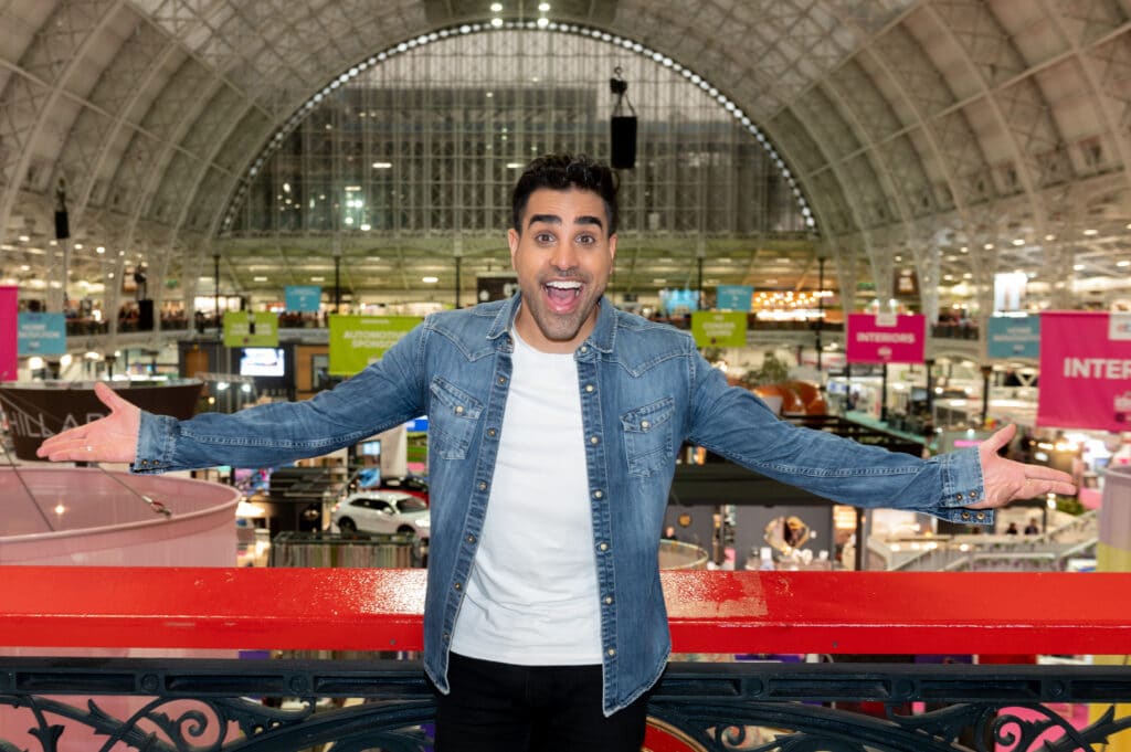 Dr Ranj Singh at the Ideal Home Show 2022