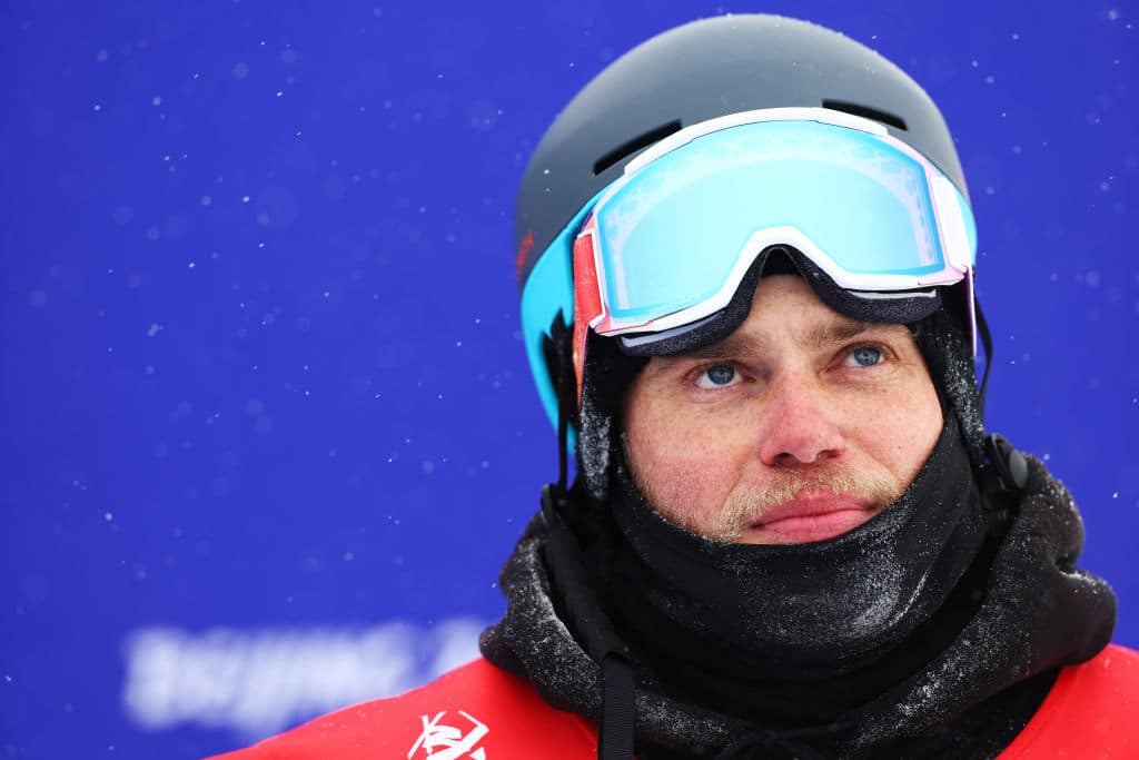 Gus Kenworthy at the 2022 Winter Olympics in Beijing. 