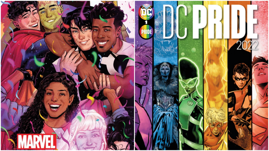 Marvel and DC Comics have unveiled their special editions for Pride Month 2022.