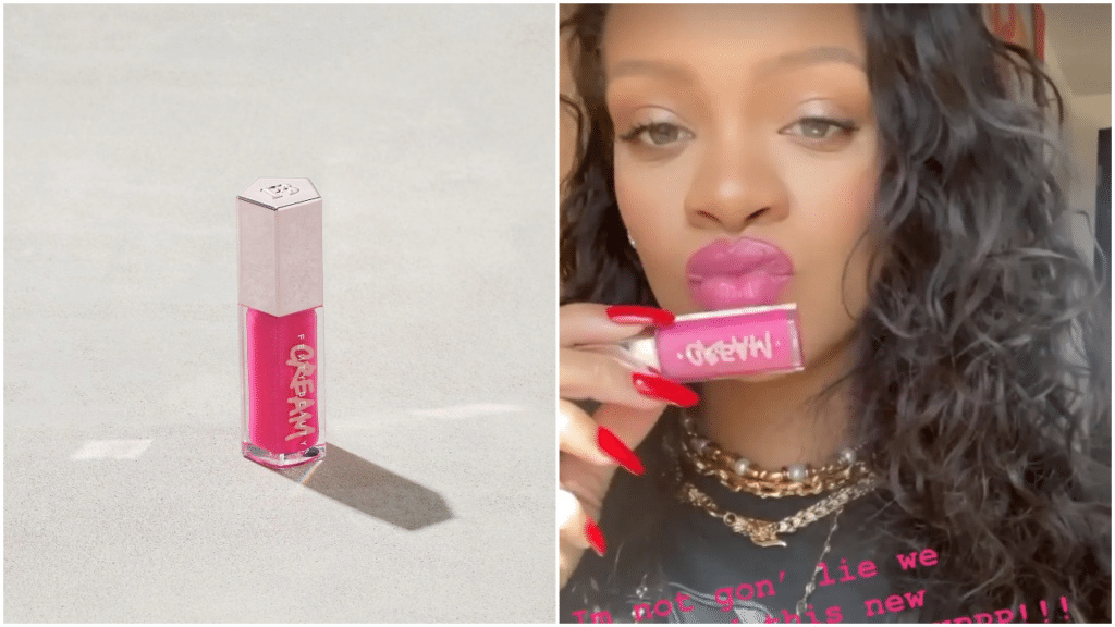 Fenty Beauty's Gloss Bomb Cream Colour Drip Lip Cream is Rihanna's new obsession.