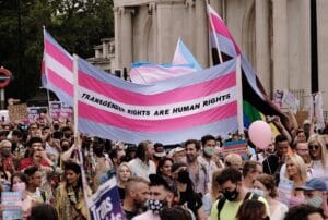 Trans+ Pride in London in 2021 
