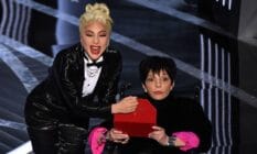 Lady Gaga appears alongside Liza Minnelli at the Oscars
