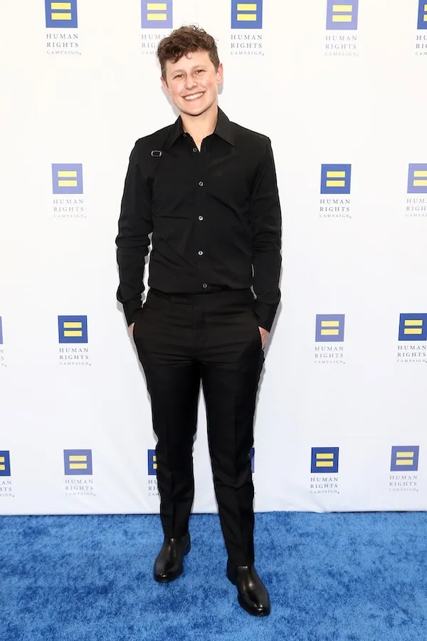 Charlee Corra Disney at the 2022 Human Rights Campaign annual gala