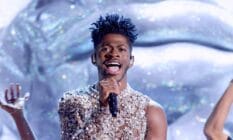 Lil Nas X performs at the 64th annual Grammy awards ceremony
